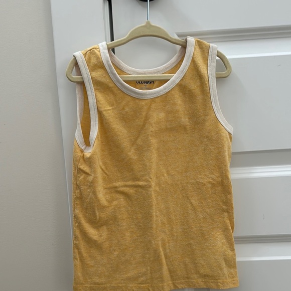 Old Navy Kids Yellow Tank Top - Picture 1 of 2